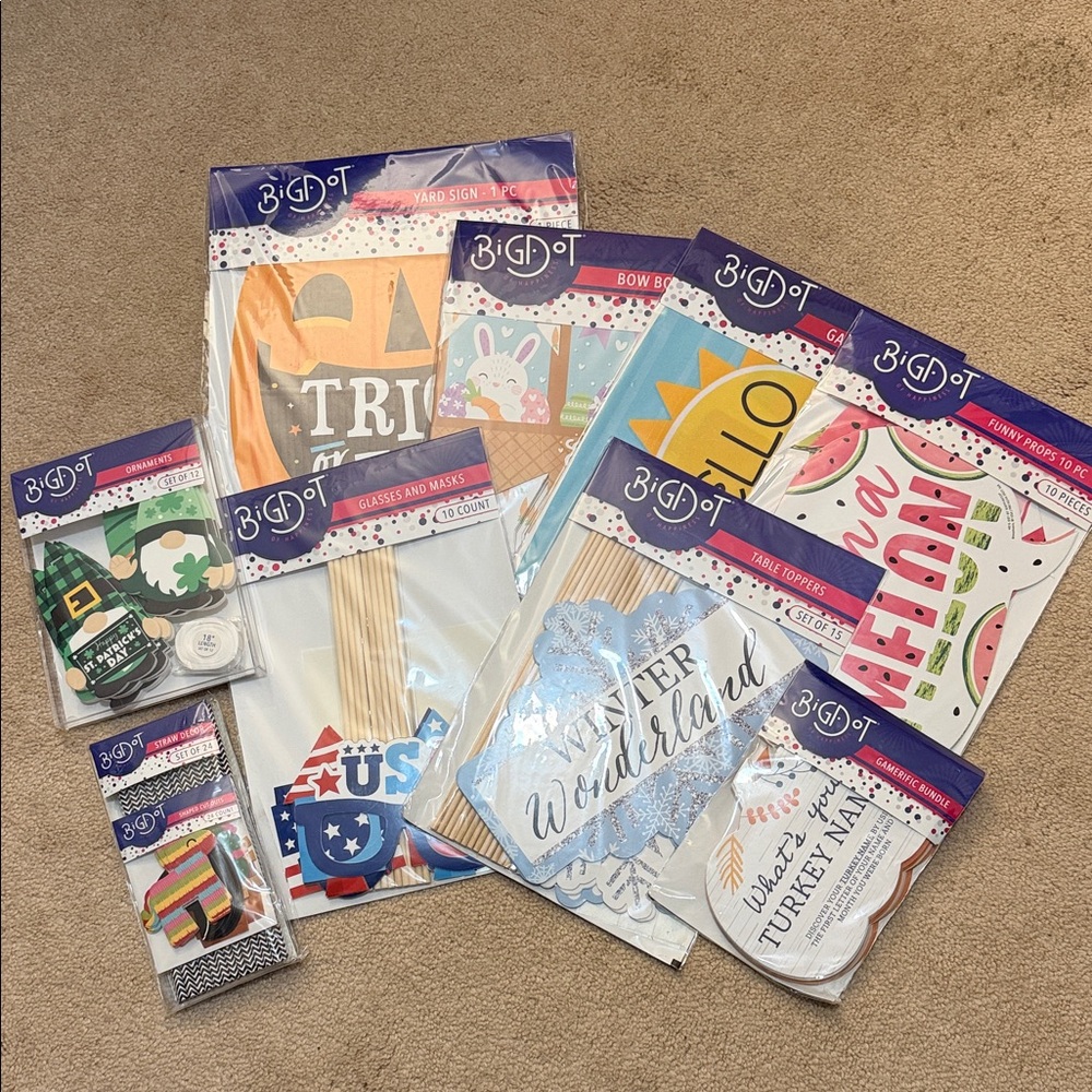 Big Dot of happiness Holiday Kits